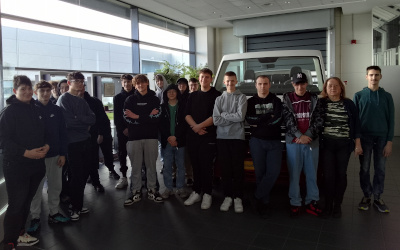 Wycieczka zawodowa w zakładzie Volkswagen we Wrześni