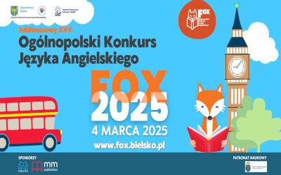 Wyniki szkolnego etapu Ogólnopolskiego Konkursu Języka Angielskiego Fox 2025